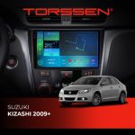 Штатна магнітола Torssen 2K для Suzuki Kizashi 2009+
