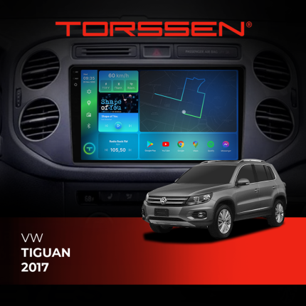 Штатна магнітола Torssen 2K VW Tiguan -17 F9332 4G Carplay DSP