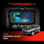Штатна магнітола Torssen Ford Universal black 2008- F7232 4G Carplay DSP