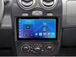 Штатна магнітола FORS.auto FS 1 LITE для Renault Sandero (2013-2014) - вигляд збоку