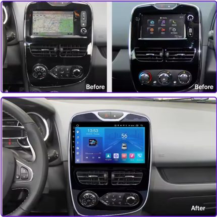Штатна магнітола FORS.auto FS 1 LITE для Renault Clio (1+32Gb, 10″) 2012-2016 – 1