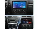 Штатна магнітола FORS.auto FS 1 LITE для Skoda Octavia A5 Black в інтер'єрі