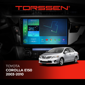 Штатна магнітола Torssen 2K Toyota Corolla E150 2003-2010