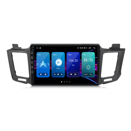 Штатна магнітола Torssen Toyota Rav4 2013-2018 NF10 Carplay — оглядовий знімок пристрою з сенсорним екраном QLED
