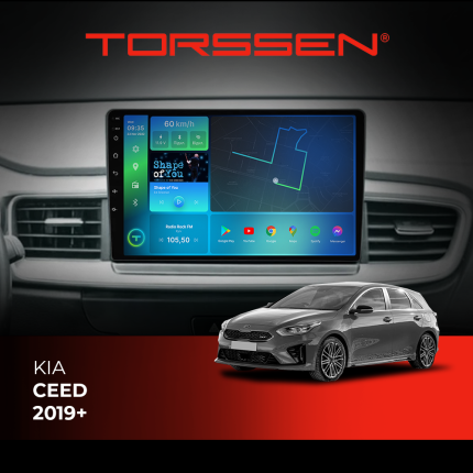 Штатна магнітола для авто Kia Ceed 2019+