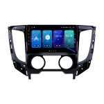 Штатна магнітола Mitsubishi L200 Torssen NF9 Carplay в інтер'єрі авто
