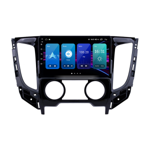 Штатна магнітола Mitsubishi L200 Torssen NF9 Carplay в інтер'єрі авто