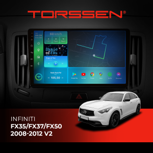 Штатна магнітола Torssen FX35 FX37 FX50 для авто Infiniti