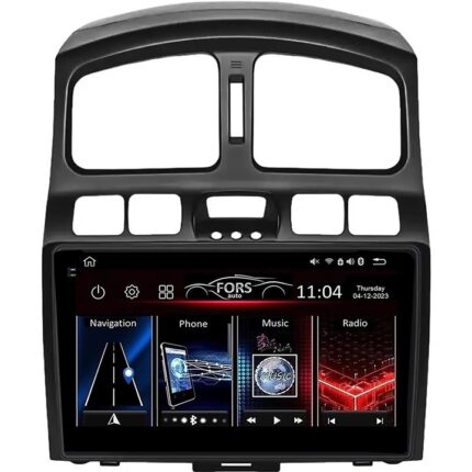 Штатна FORS auto магнітола Hyundai Santa Fe з екраном 9 дюймів