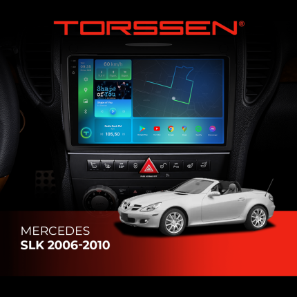 Штатна магнітола для авто Mercedes SLK 2006-2010 Torssen