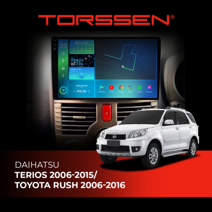 Штатна магнітола для авто Daihatsu Terios/Toyota Rush