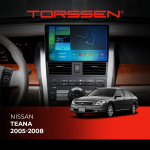 Штатна магнітола Torssen для Nissan Teana 2005-2008