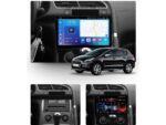 Вигляд спереду штатної магнітоли FORS.auto FS 4 PRO для Peugeot 3008/5008 (4+64Gb, 9")