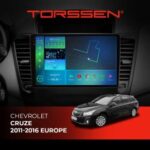 Штатна магнітола Torssen Chevrolet Cruze 11-16 Europe F9116
