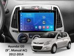 Магнітола FORS auto FS 2 ULTRA Hyundai i20 2012 - вигляд збоку