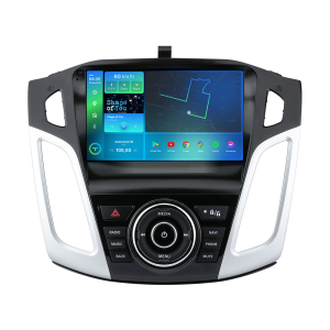 Штатна магнітола Torssen Ford Focus 12-17 чорна/сіра з кнопками F9432 4G Carplay DSP - вид збоку