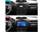 Штатна магнітола FORS.auto FS 2 ULTRA для Jeep Renegade 2015-2019 в інтер'єрі