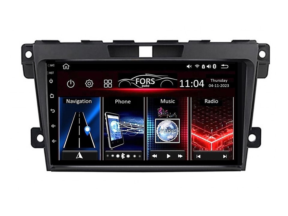 Штатна магнітола FORS.auto FS 1 LITE для Mazda CX-7 (1+32Gb, 9") 2007-2015 Магнітола для Mazda CX 7