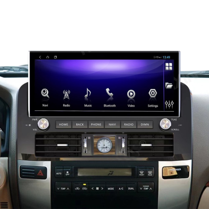 Штатна магнітола Torssen Toyota Prado 120/GX470 12.3” 2002-2009 4/64 Carplay DSP 4G – 1