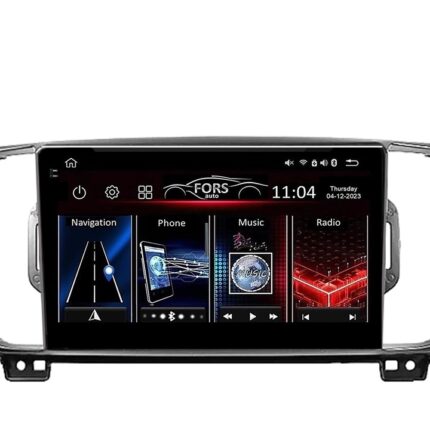 Функціональні можливості штатної магнітоли Kia Sportage 2016 2018 FORS auto FS 4 MAX Qled