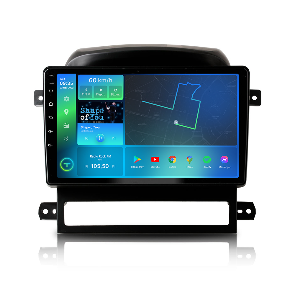 Штатная магнитола Torssen Chevrolet Captiva 1 2006-2011 F96128 4G Carplay DSP Штатна магнітола Chevrolet Captiva Torssen