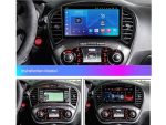 Штатна магнітола FORS.auto FS 2 ULTRA для Nissan Juke (2011-2016) - вигляд в інтер'єрі