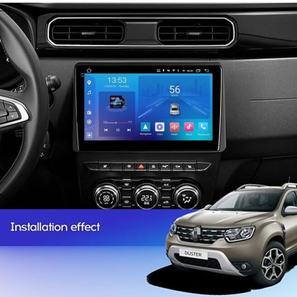 Штатна магнітола FORS.auto FS 2 ULTRA для Renault Duster (2+32Gb, 10") 2018-2020