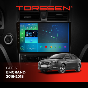 Штатна магнітола Torssen Geely Emgrand 2016-2018 NF9 Carplay