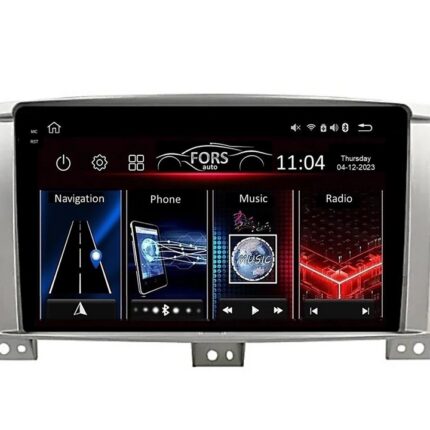 Мультимедійний центр FORS auto 9 дюймів, магнітола Toyota Land Cruiser 100