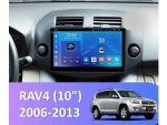 Штатна магнітола FORS auto FS 2 ULTRA для Toyota RAV4 (2+32Gb, 10") 2006-2013