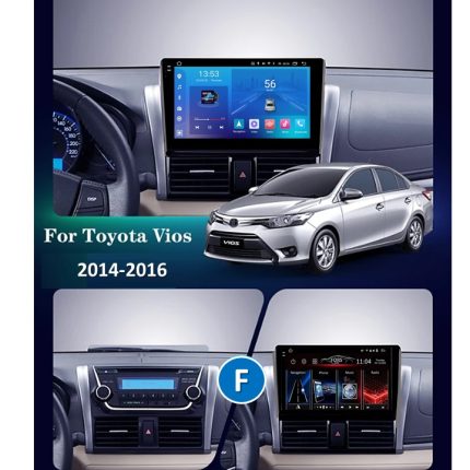 Штатна магнітола FORS.auto FS 2 ULTRA для Toyota Vios (2+32Gb, 10") 2014-2016
