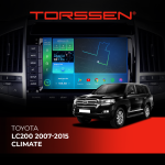 Штатна магнітола Torssen Toyota LC200