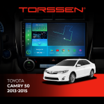 Штатна магнітола Torssen Toyota Camry 50 2013-2015 F9232 4G Carplay DSP з кнопками