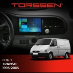 Штатна магнітола Torssen 2K для Ford Transit 1995-2005