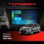 Штатна магнітола для авто Toyota Prius C 2012-2014