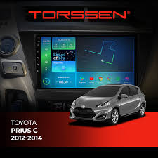 Штатна магнітола для авто Toyota Prius C 2012-2014