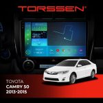 Штатна магнітола Torssen 2K Toyota Camry 50 2013-2015 F9232 4G Carplay DSP з кнопками