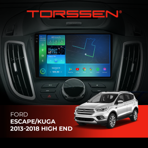 Штатна магнітола Torssen 2K Ford Escape/Kuga 13-18 HIGH END F9432 4G Carplay DSP