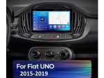 Штатна магнітола Fiat Uno FORS.auto FS 6 PRO MAX - вигляд збоку
