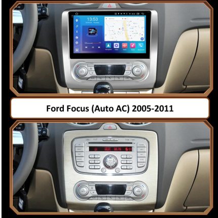 Магнітола Ford Focus 2005 2011 FORS auto в інтер'єрі