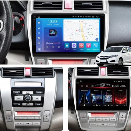 Штатна магнітола FORS.auto FS 4 PRO для Honda City (2008-2011) - вигляд збоку