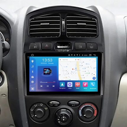 Штатна FORS auto магнітола Hyundai Santa Fe з навігацією та Bluetooth