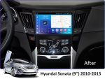 Штатна магнітола FORS.auto FS 2 PRO для Hyundai Sonata (2+32Gb, 9") 2010-2015