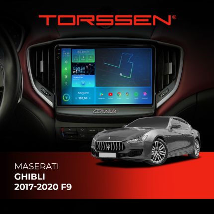Штатна магнітола Torssen для Maserati Ghibli