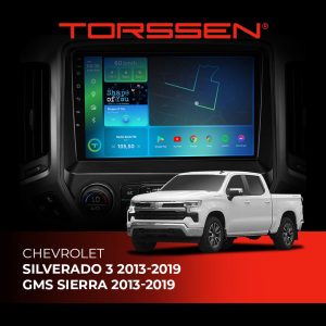 Штатна магнітола Torssen Chevrolet Silverado