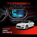 Штатна магнітола Torssen Maserati Ghibli 2013-2016 F9232 4G Carplay DSP
