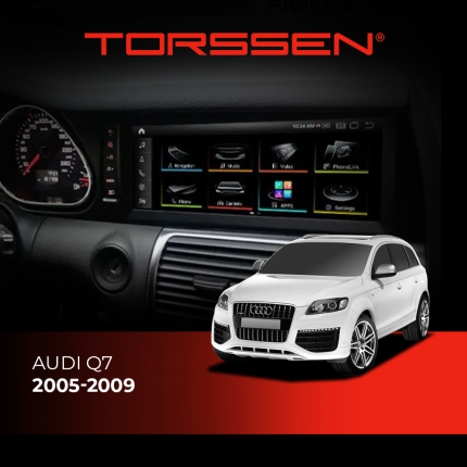 Штатна магнітола Torssen Audi Q7 10.25'' 8/256 4G Carplay