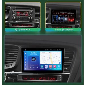 Штатна магнітола FORS auto FS 4 MAX Qled для Kia K5 (4+32Gb, 9") 2010-2015
