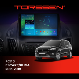 Штатна магнітола Torssen 2K Ford Escape/Kuga 13-18 FL9 4+64Gb 4G Carplay DSP