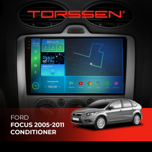 Штатна магнітола Torssen 2K Ford Focus 05-11 conditioner FL9 4+64Gb 4G Carplay DSP